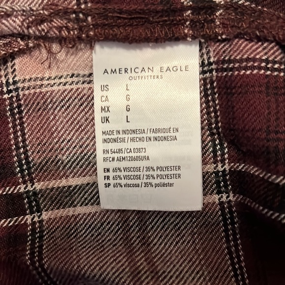 Women’s Large Flannel | American Eagle Outfitters, Gently Used, Extra Soft - Picture 8 of 8